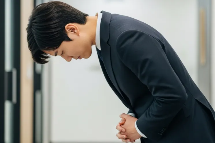 Desculpa em Coreano