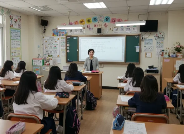 Como Funcionam as Escolas na Coreia do Sul