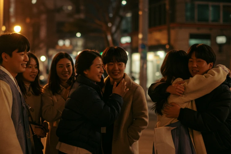 como falar boa noite coreano formal informal